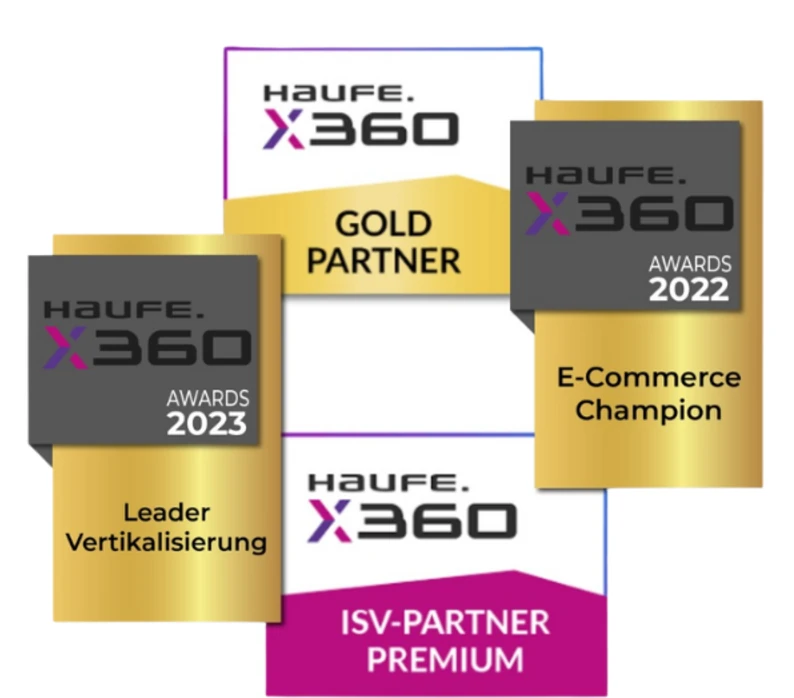 Auszeichnungen von Haufe X360 für easyKaufmann
