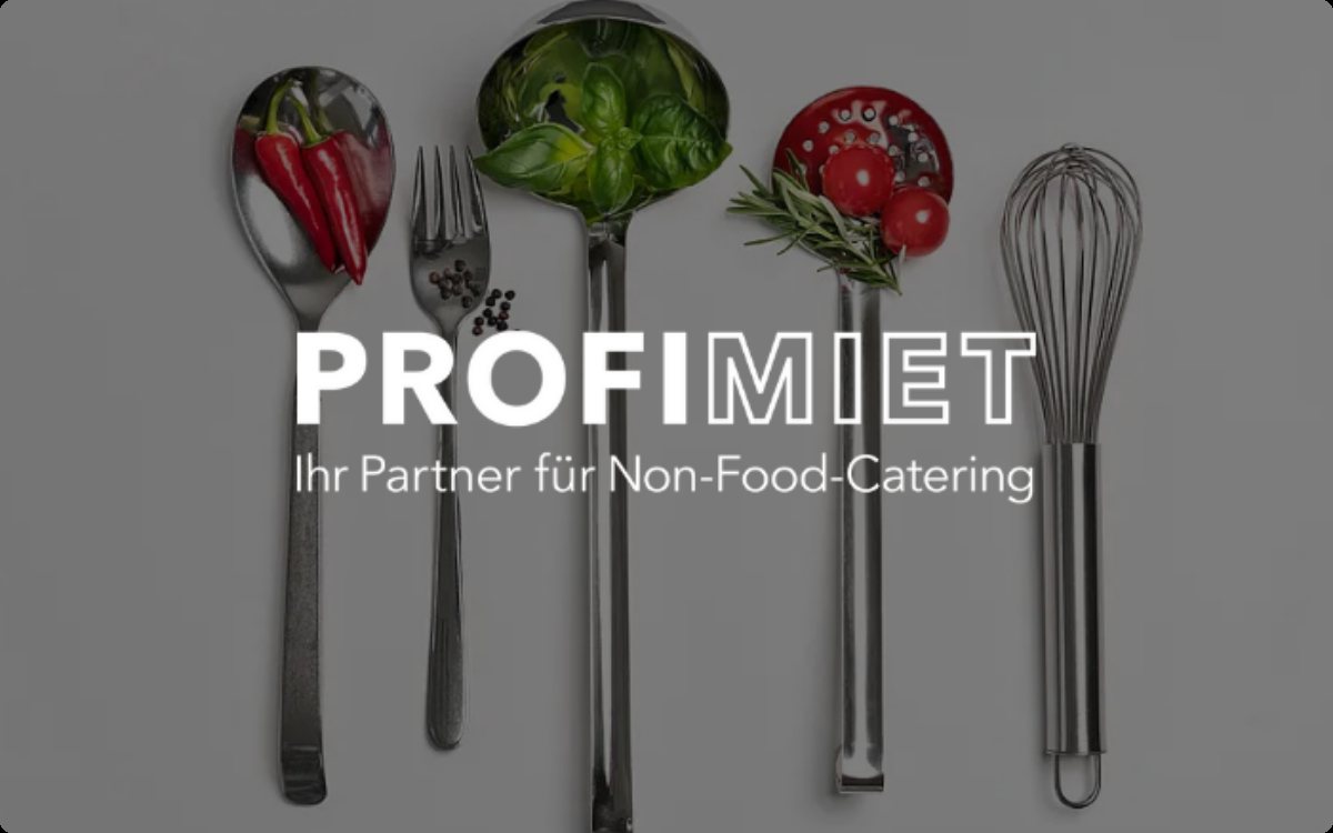 Eventausstattung von PROFIMIET als Praxisbeispiel für Vermietung und Veranstaltungslogistik mit Haufe X360.
