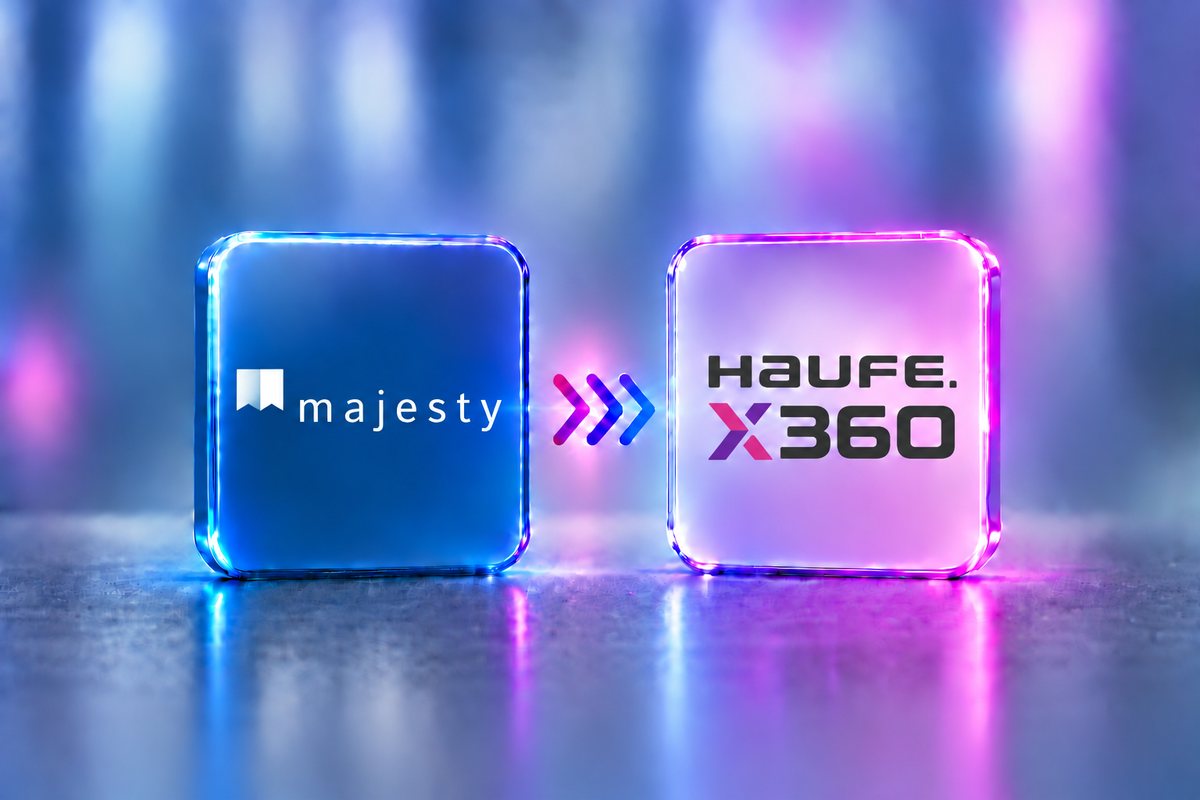 Wechsel von Majesty zu Haufe X360