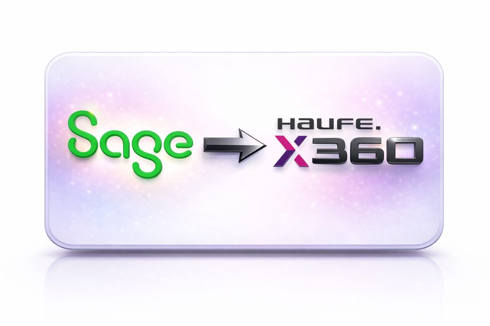 Wechsel von Sage 100 zu Haufe X360